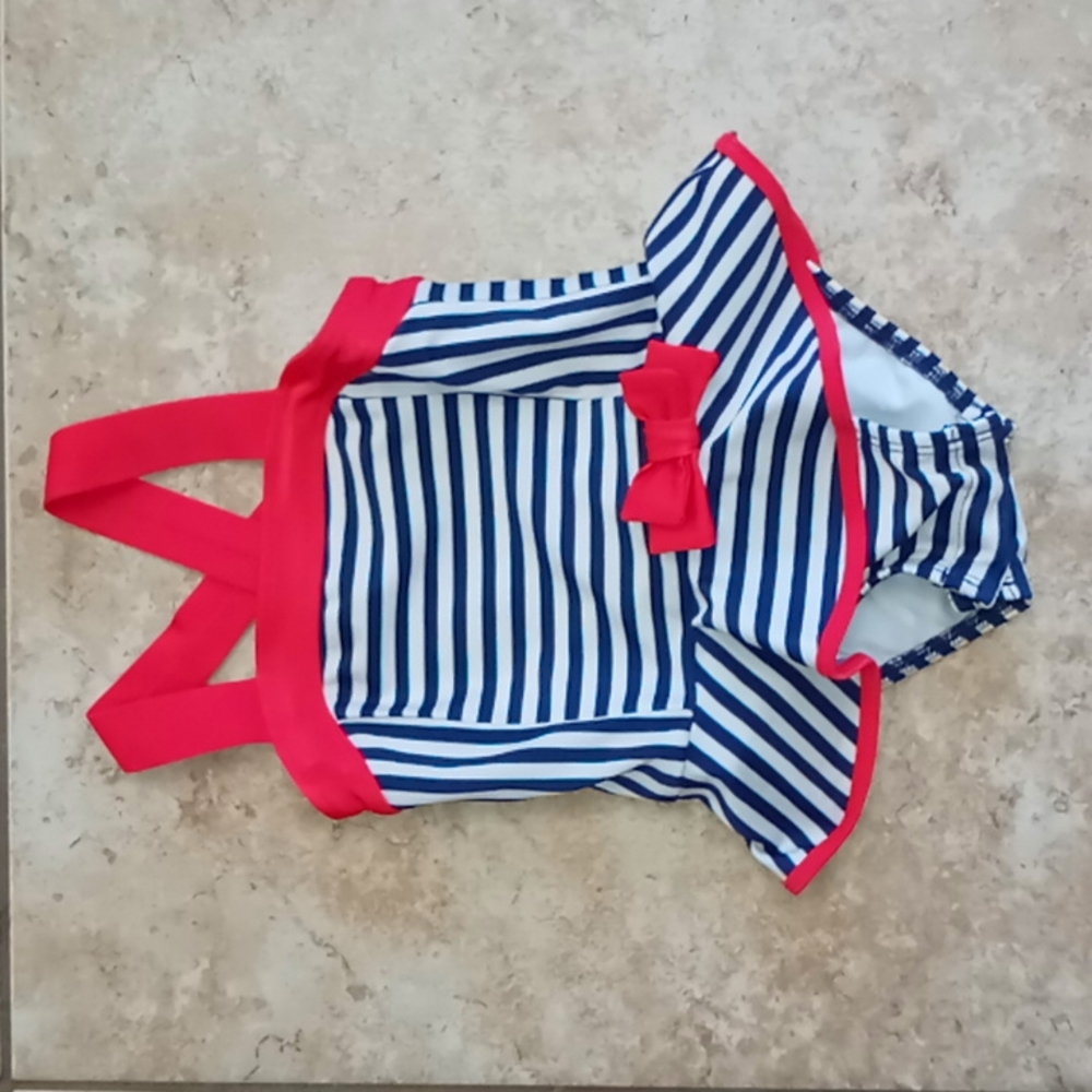 1️⃣ Cat & Jack toddler girl swimsuit 9 or 12 months